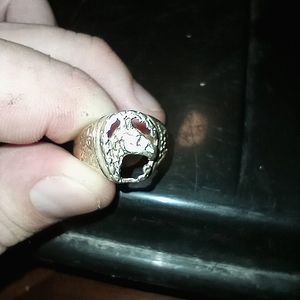 Size 9 pure solid gold ring.
